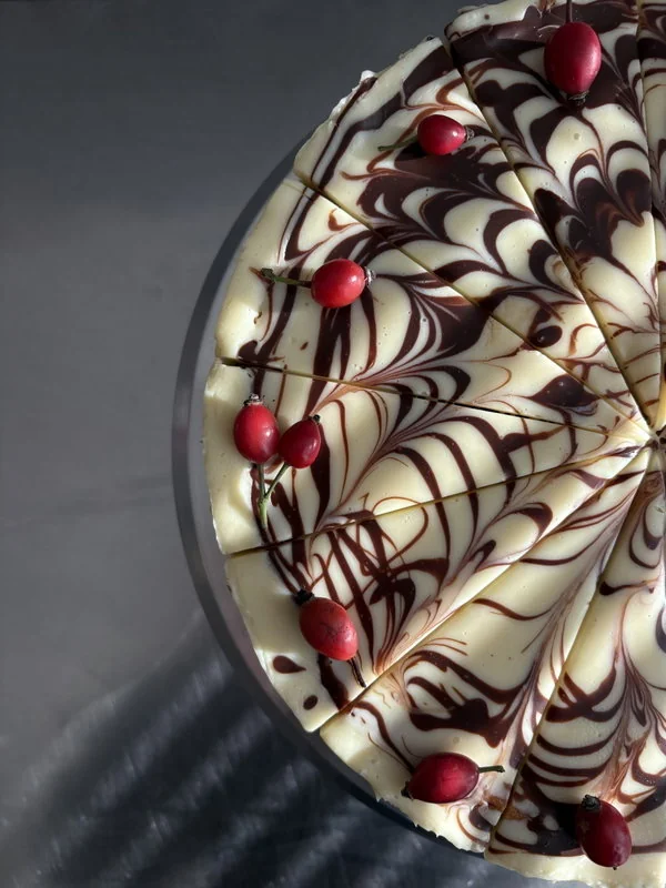 Cheesecake gaštan