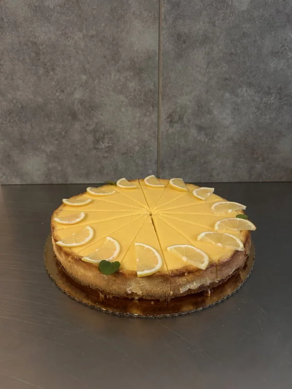 Citrónový cheesecake, 12-16 porcíí